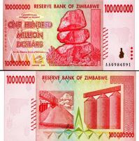 *100 miliónov dolárov Zimbabwe 2008, P80 UNC - Kliknutím na obrázok zatvorte -